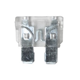 Fuse,Blade 25A,White