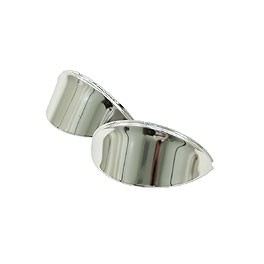Eyelids, stainless steel, pair