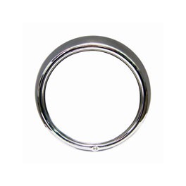 Headlamp rim, Chrome,  Hella, 1974up to (1 screw hole)