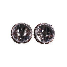 Headlamp, Euro look/Cross pr Black cross hairs, RHD*