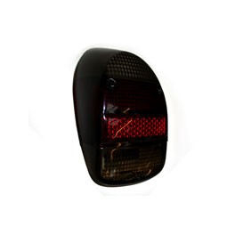 Rear light lens, smoked,68-73 1.3-1.6 Rear light lens, smoked,68-73 1.3-1.6