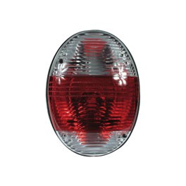 Rear lamp,n/bug look,clear/red fits 1973up to rear wing Rear lamp,n/bug look,clear/red fits 1973up to rear wing
