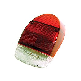 Lens, rear lamp us spec Red/white 71-72 right Lens, rear lamp us spec Red/white 71-72 right