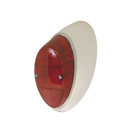 Rear Light, 8/61- R/H 1200 RED All red lense /complete