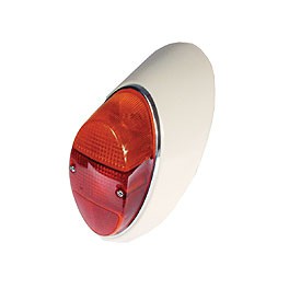 Rear Light, 8/61- R/H 1200 Amber/Red Complete