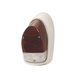 Rear lamp assembly, 68-73, Red/Red/White