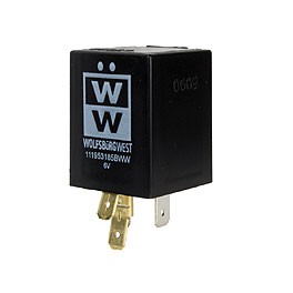 Indicator Relay, 6V, Repro, -7/64, Replaces 2 Term/Round