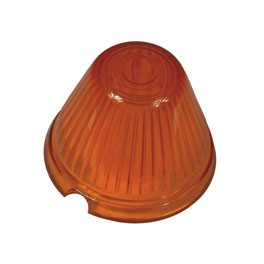 Lens, Bullet indicator amber, pr, 8/55-7/57,T2 58-61