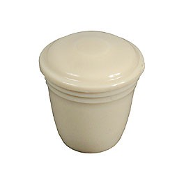 Knob,wiper, ivory, 3mm thread, Knob,wiper, ivory, 3mm thread,