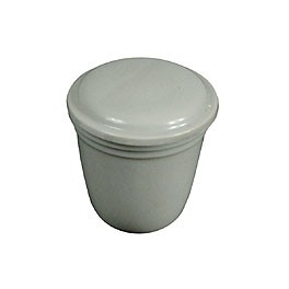 Knob, wiper, grey, 3mm thread, (Special order)