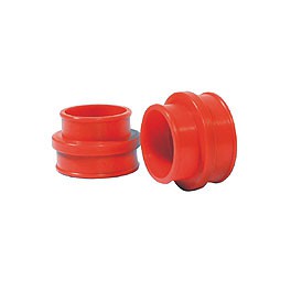 Manifold boots, urethane, red, pair