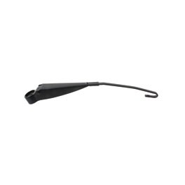 Wiper arm, Right, Black, Bolt on, for domed nut, 8/69-7/72