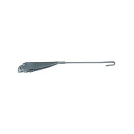 Wiper arm, Left or Right, Silver, Grub screw fit