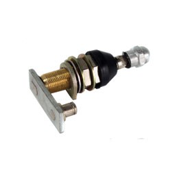 Wiper shaft 2 pin LHS 7mm pins 12mm threaded spindle Wiper shaft 2 pin LHS 7mm pins 12mm threaded spindle