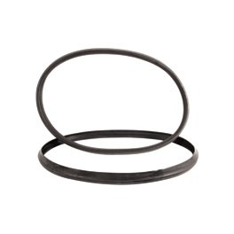 Rear window seals, pair, 43-52, Plain Rear window seals, pair, 43-52, Plain