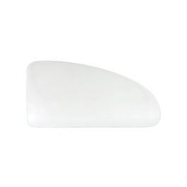 Rear 1/4 glass,clear,50-7/64 Rear 1/4 glass,clear,50-7/64