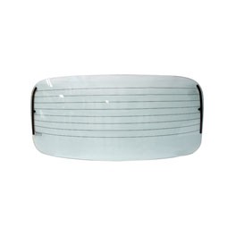 Rear screen, Green, Heated, T1 8/64-8/71 408mm High