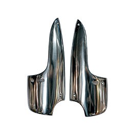 Robri style guards, rear, pair Cast Flat 4 Logo Robri style guards, rear, pair Cast Flat 4 Logo