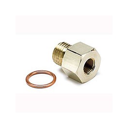 Autometer Metric Adaptor, 1/8"NPT to M14x1.5 (T1 Sump Plate)