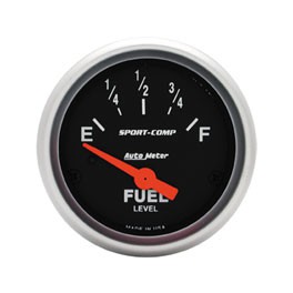 Fuel gauge Univ 2 1/16" S/Comp For universal sender* Fuel gauge Univ 2 1/16" S/Comp For universal sender*
