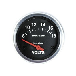 Voltmeter 2 5/8" Sport Comp* Voltmeter 2 5/8" Sport Comp*