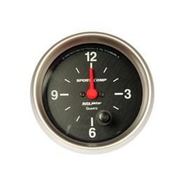 Quartz clock 2 5/8" Sport Comp* Quartz clock 2 5/8" Sport Comp*