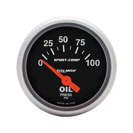 Oil press gauge 2 1/16" S/Comp 0-100psi including sen Oil press gauge 2 1/16" S/Comp 0-100psi including sen