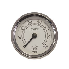 Tacho, 86mm, 7000rpm, 3 3/8", Royale*