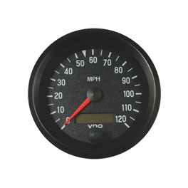 Speedo, 85mm, 3 3/8", 120mph, Black*