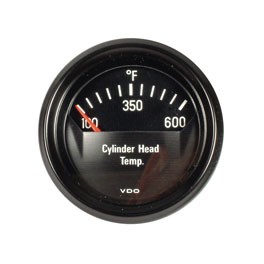 Cylinder head temp gauge kit supplied with sender