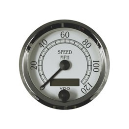 Speedo, 80mm, 3 1/8", 120mph, Royale