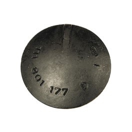 Rubber valve, for heater channel (4 reqd), 4/68 Rubber valve, for heater channel (4 reqd), 4/68