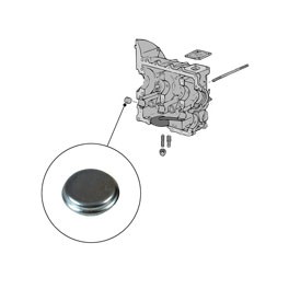 Core plug,cam/crankcase, 8/55 Core plug,cam/crankcase, 8/55