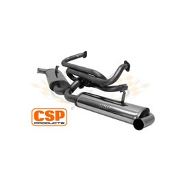 CSP Dual Quiet Pack System, T1, S/Steel, With Heat