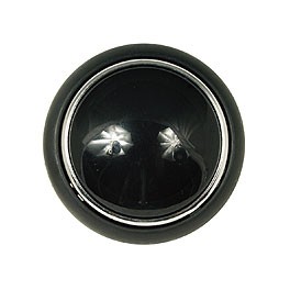 Horn Press Black Plain W/Chrome Rim T1 55-59 T2-67