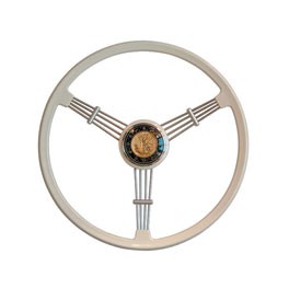 Steering wheel, Flat 4 Banjo Ivory