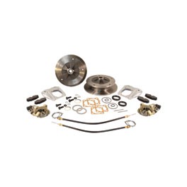 Rear disc kit, SCAT, 5/205 -67, req's axle spacer 68