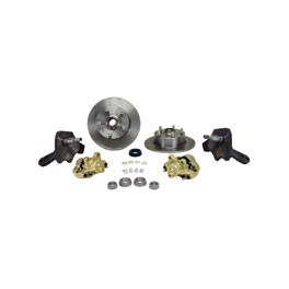 Front disc Kit, 5/130 T1 EMPI, With Drop BJ Spindles Front disc Kit, 5/130 T1 EMPI, With Drop BJ Spindles