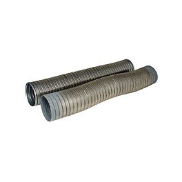 Heater tubes to body -64, Pair 52mm dia metal