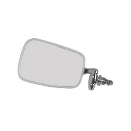 Mirror, Door, T1 8/67-, Left, Chrome Arm/Stainless Head, BB Mirror, Door, T1 8/67-, Left, Chrome Arm/Stainless Head, BB