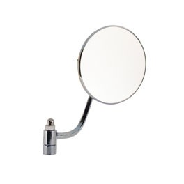 Mirror, Round, hinge pin fitment, Right, T1 -67, Repro Mirror, Round, hinge pin fitment, Right, T1 -67, Repro