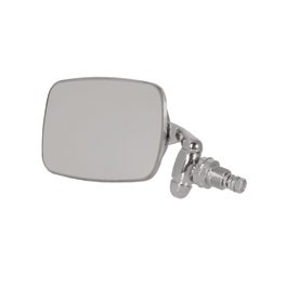 Mirror, Door, T1 8/67-, Left, S/S Head Genuine Quality Repro