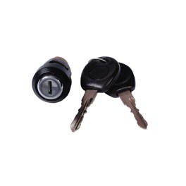 Barrel & key,ignition, 8/70- (Excluding T25) Barrel & key,ignition, 8/70- (Excluding T25)