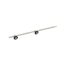 Dual antenna, chrome, 46-77 Chrome aerial/chrome mounts Dual antenna, chrome, 46-77 Chrome aerial/chrome mounts