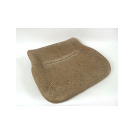 Hair Seat Pad, front seat bottom section, 1973-1975 Bug,