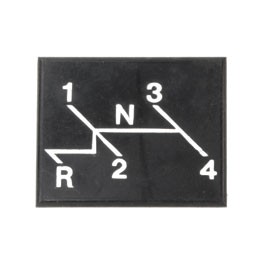 Shift Pattern plaque,1303 Shift Pattern plaque,1303
