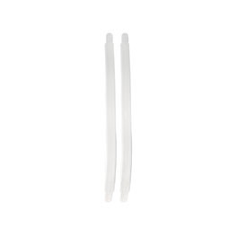 Grab handles, white, pair