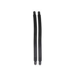 Grab handles, black, pair