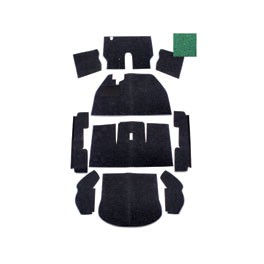 Carpet set,69-72,green, LHD