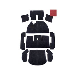 Carpet set,69-72,LHD,red